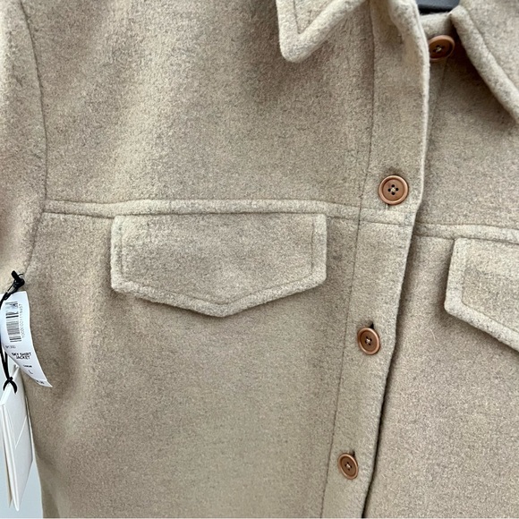 BRAND NEW ARITZIA / SUNDAY BEST INSULATED SHIRT JACKET BEIGE - Picture 4 of 10